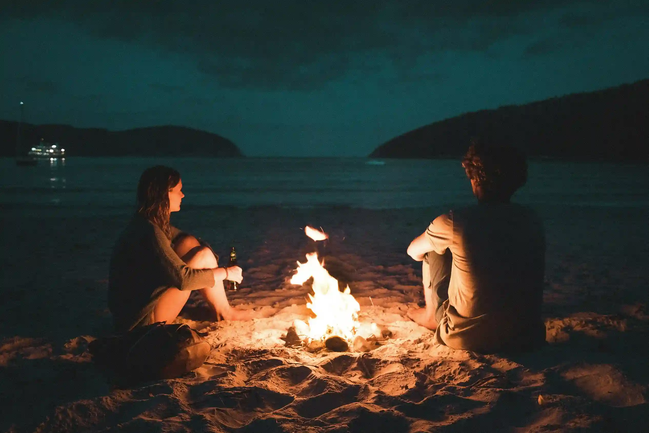 Camping fire
