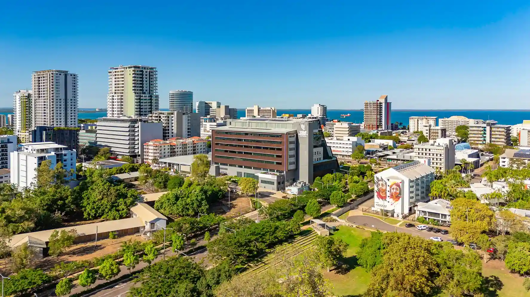 Darwin aerial shot