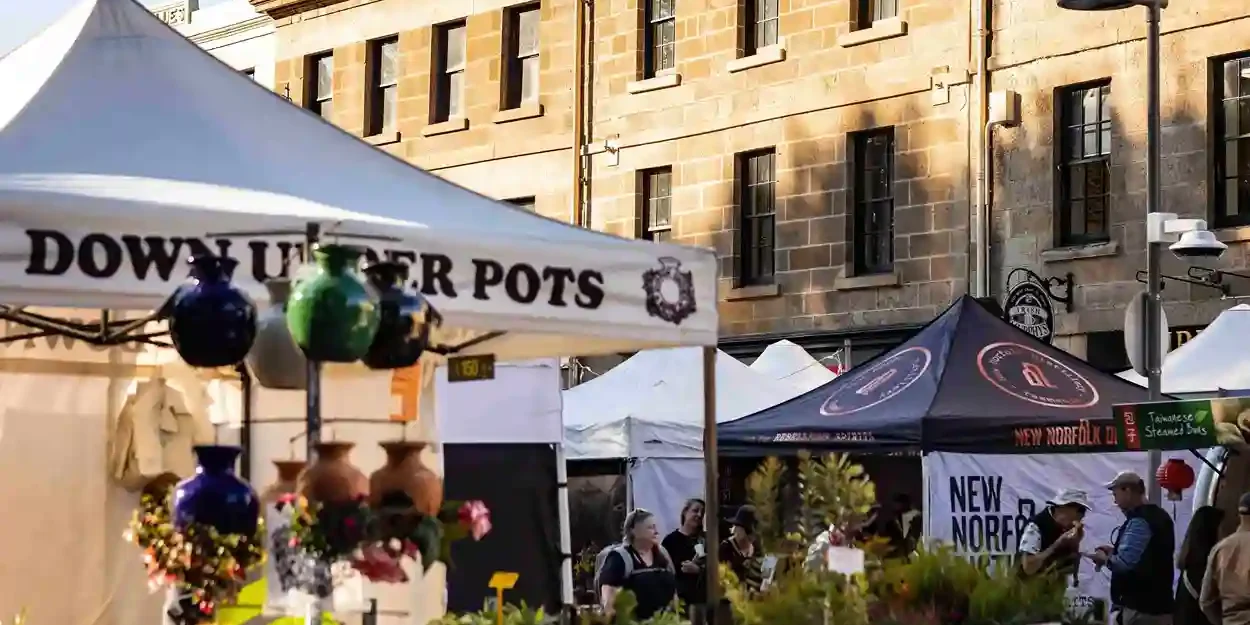 Salamanca Market - Credit - Tourism Australia